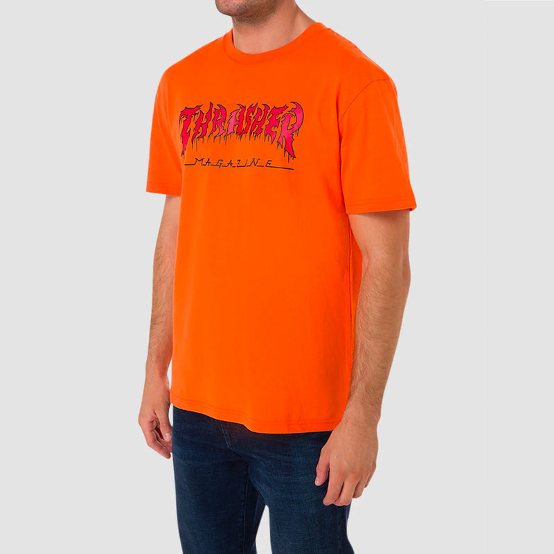 HELLTOWN S/S T-SHIRT (Orange)