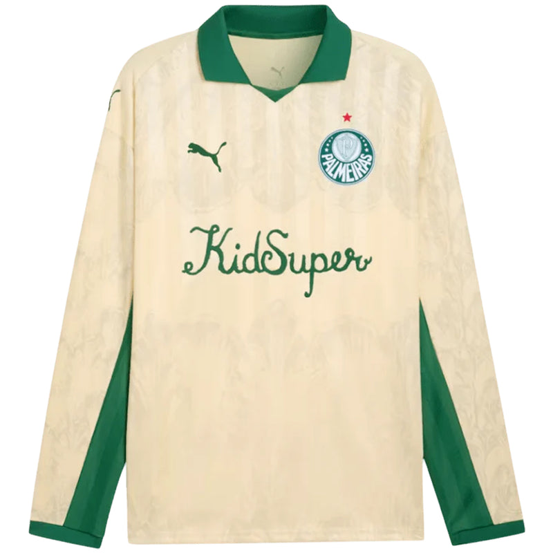 KidSuper Sep LS Retro Shirt (Creamy Vanilla Vine)