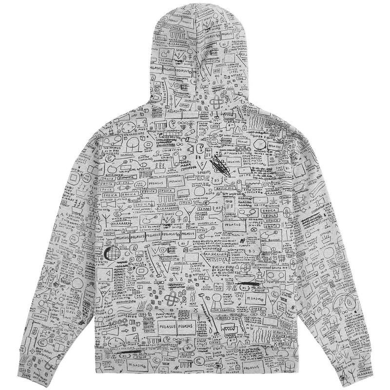 BASQUIAT ALL OVER PRINT HOODIE