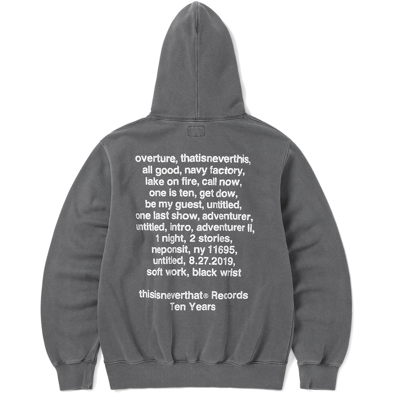 Ten Years Records Hoodie