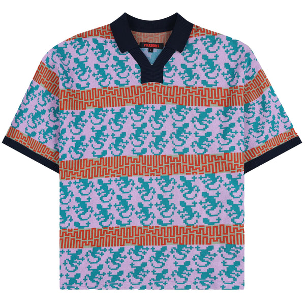 GECKO JACQUARD POLO TEE