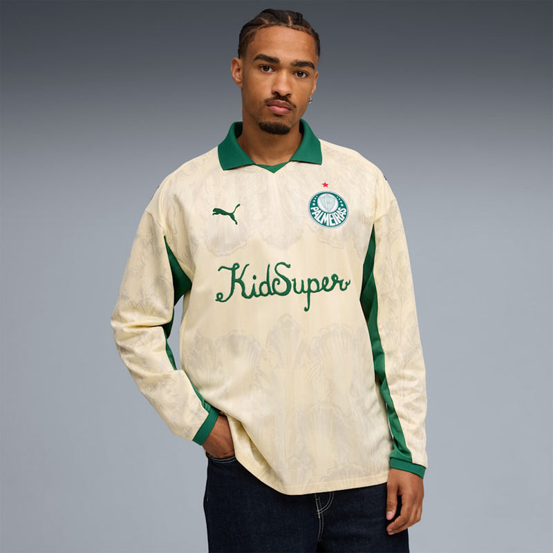 KidSuper Sep LS Retro Shirt (Creamy Vanilla Vine)
