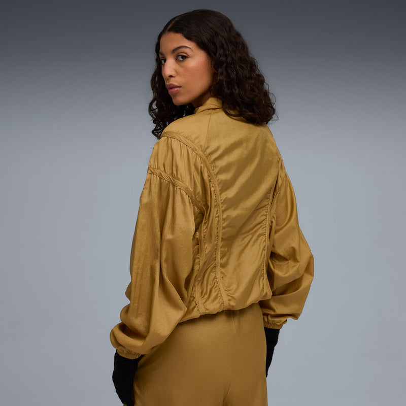Dare to Oversized Woven Jacket (Honey Butter)