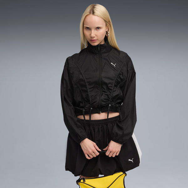 Dare to Oversized Woven Jacket (Puma Black)