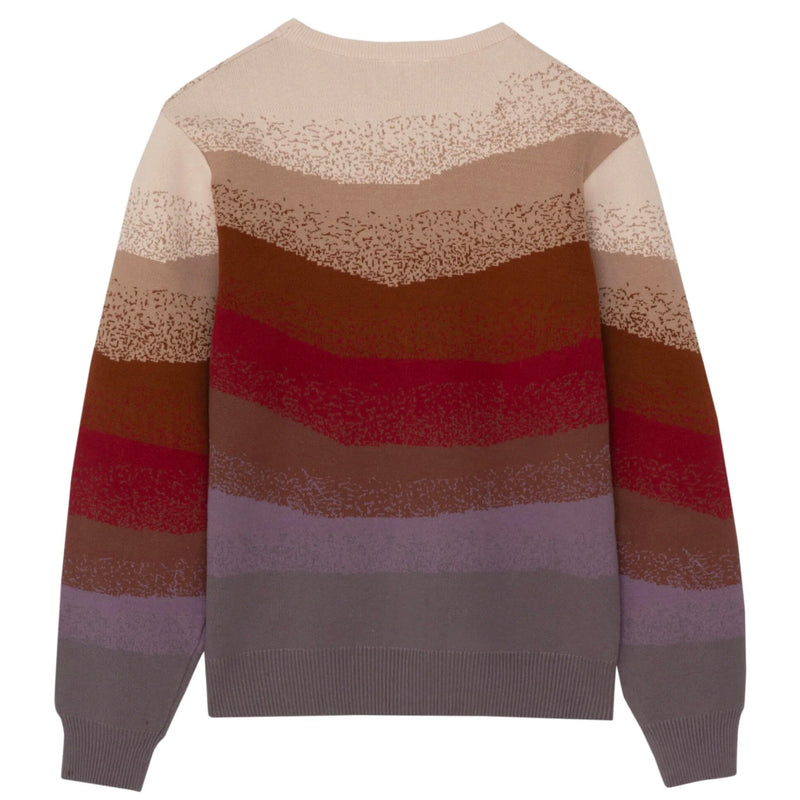 LANDSCAPE INTARSIA SWEATER