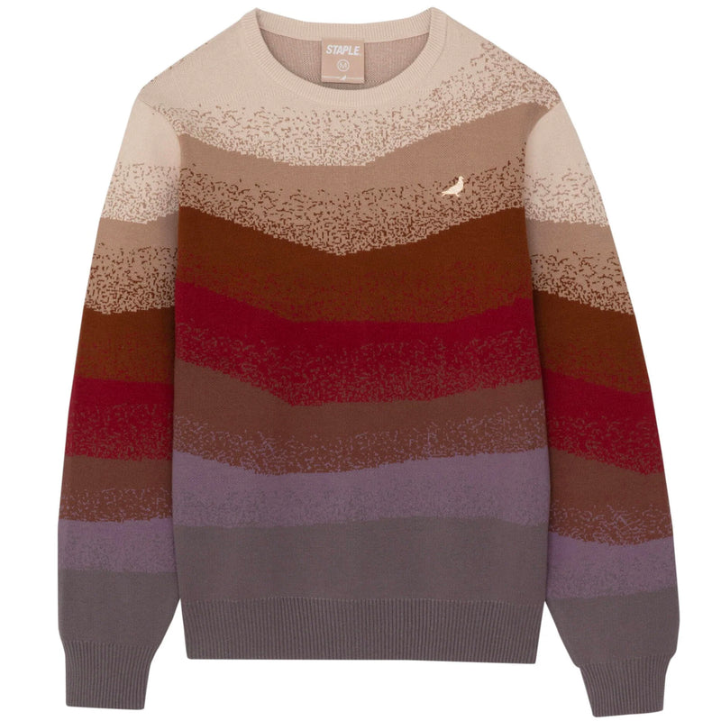 LANDSCAPE INTARSIA SWEATER