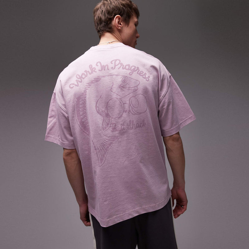 S/S Bait Shack Tee (Hortensia Garment Dyed)