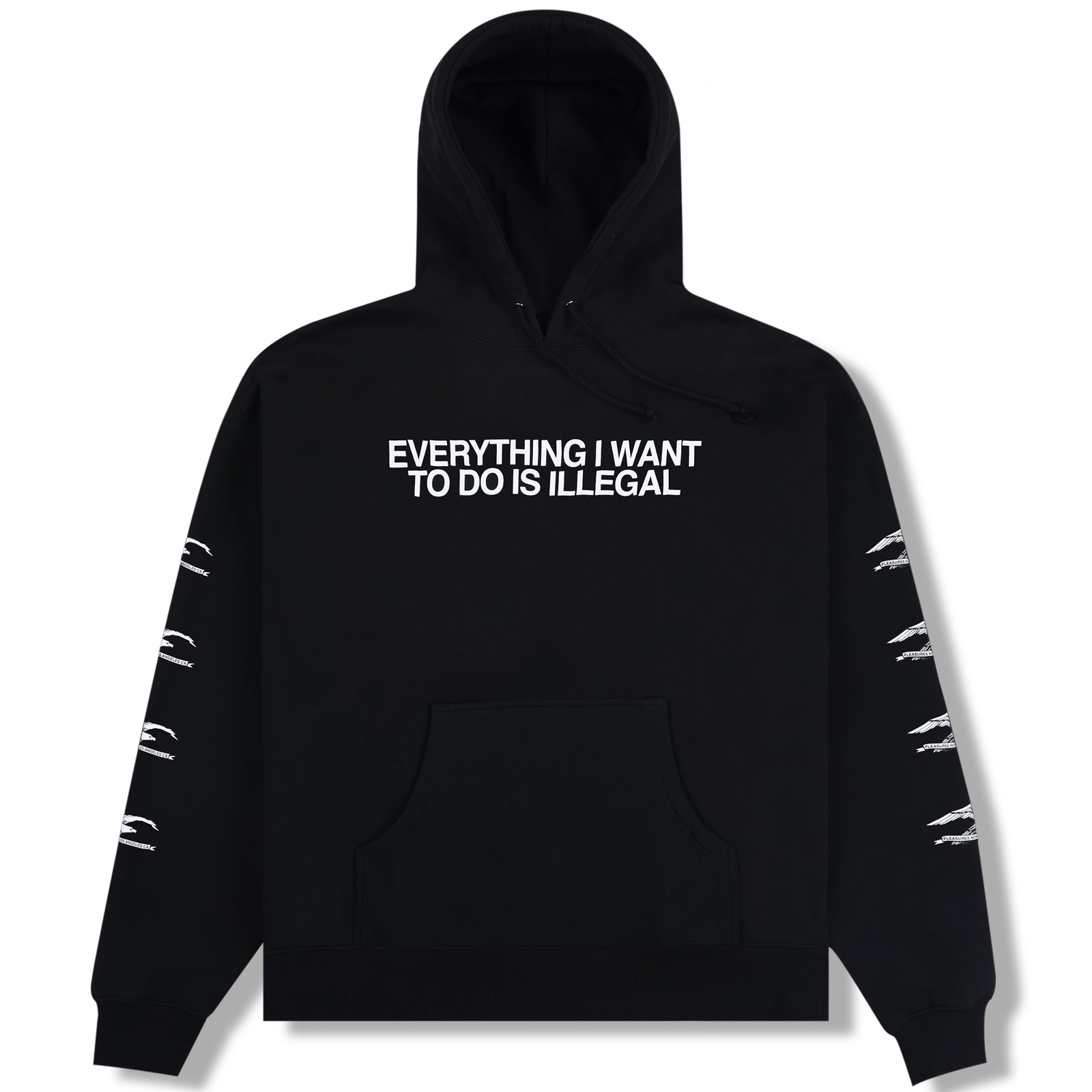 ILLEGAL HOODIE (BLACK) – Capsul