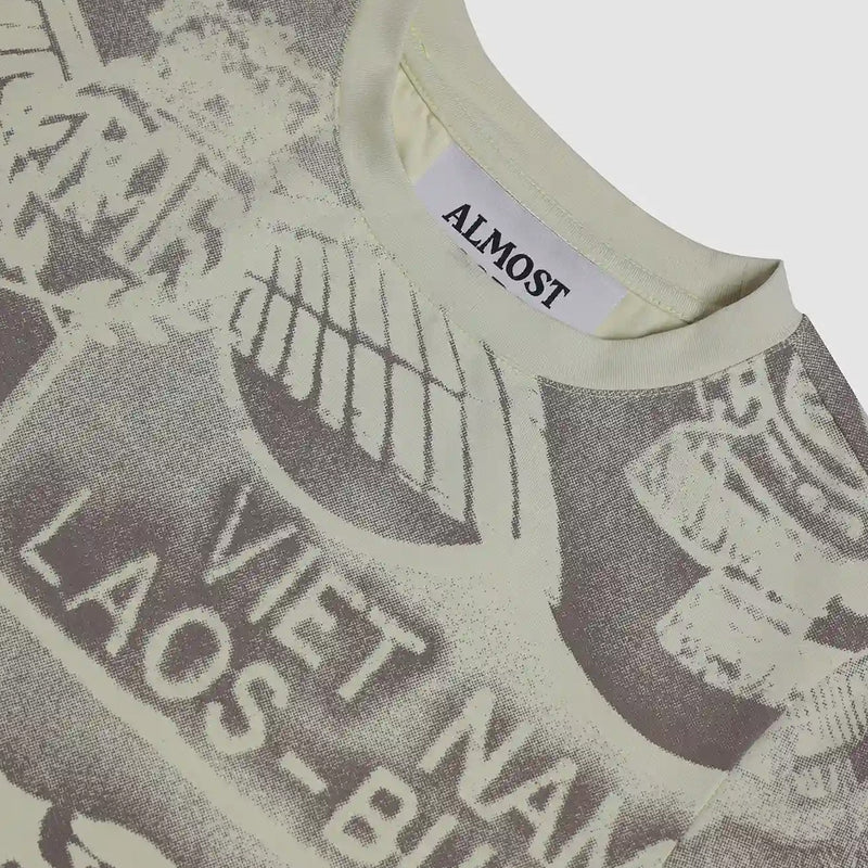 W' Aegis Relaxed Tee (Green Haze)