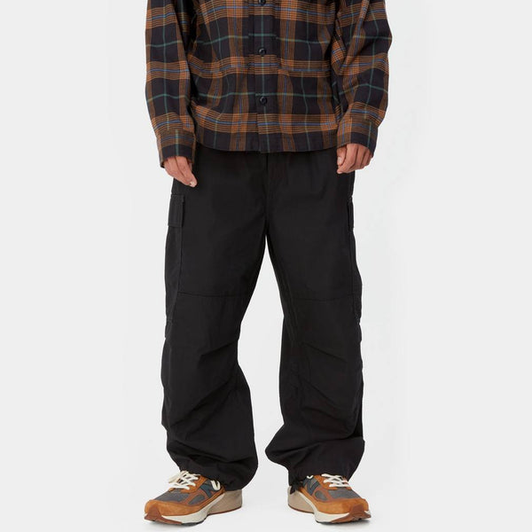 JET CARGO PANTS (Black Rinsed)