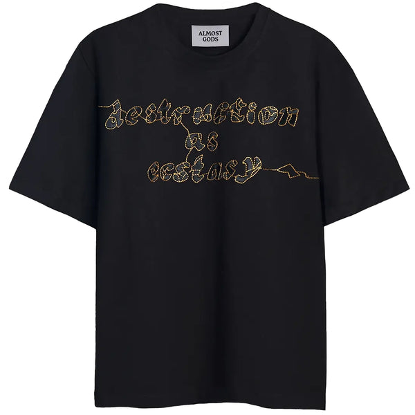 Destruction as Ecstasy Embroidered Tee