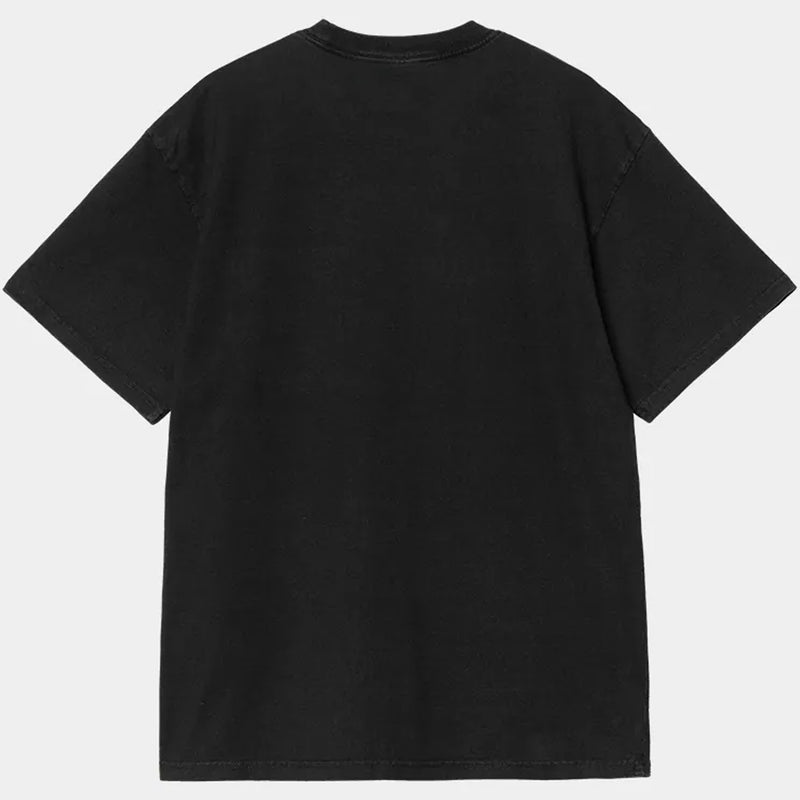 S/S Ingo Pocket Tee (Black Garment Dyed)