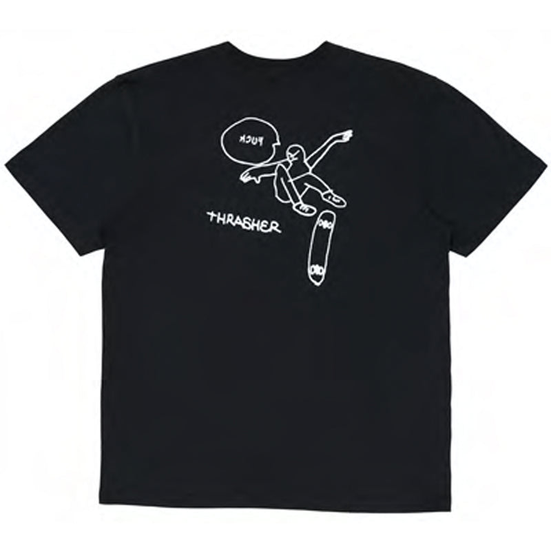 GONZ KCUF S/S T-SHIRT (Black)