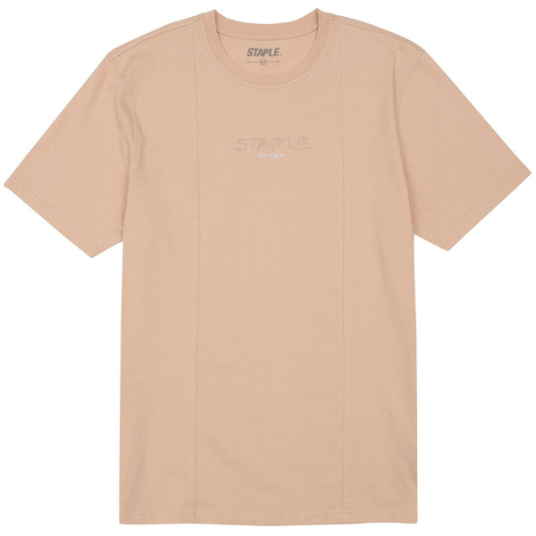 Line Logo Emb Tee (Khaki)