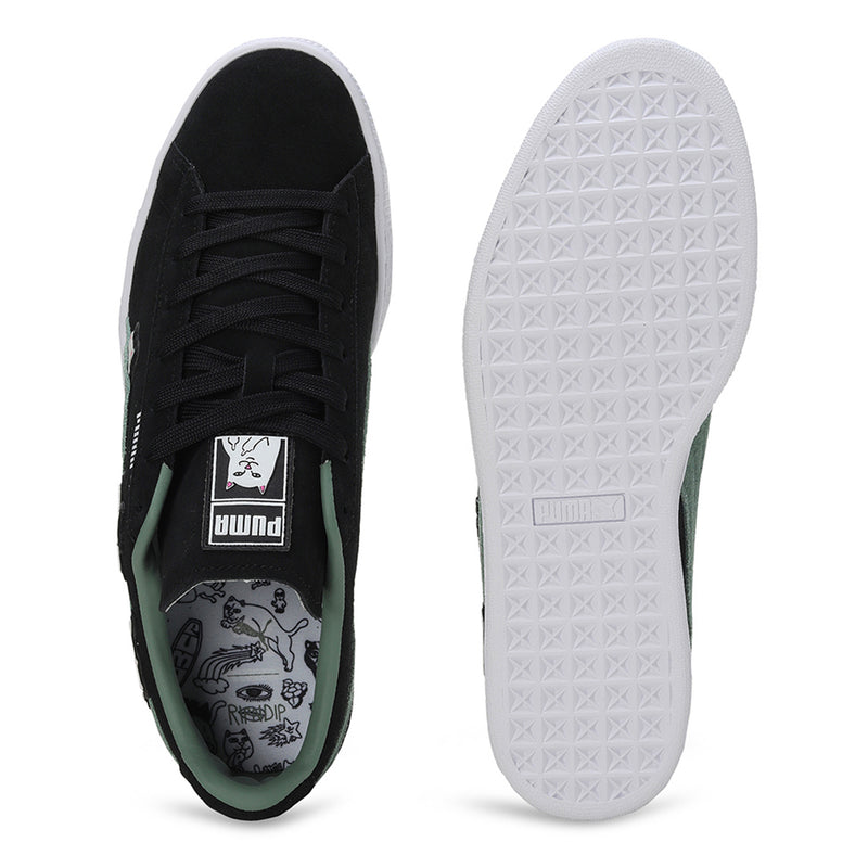 PUMA x RIPNDIP Suede Sneakers (Black)