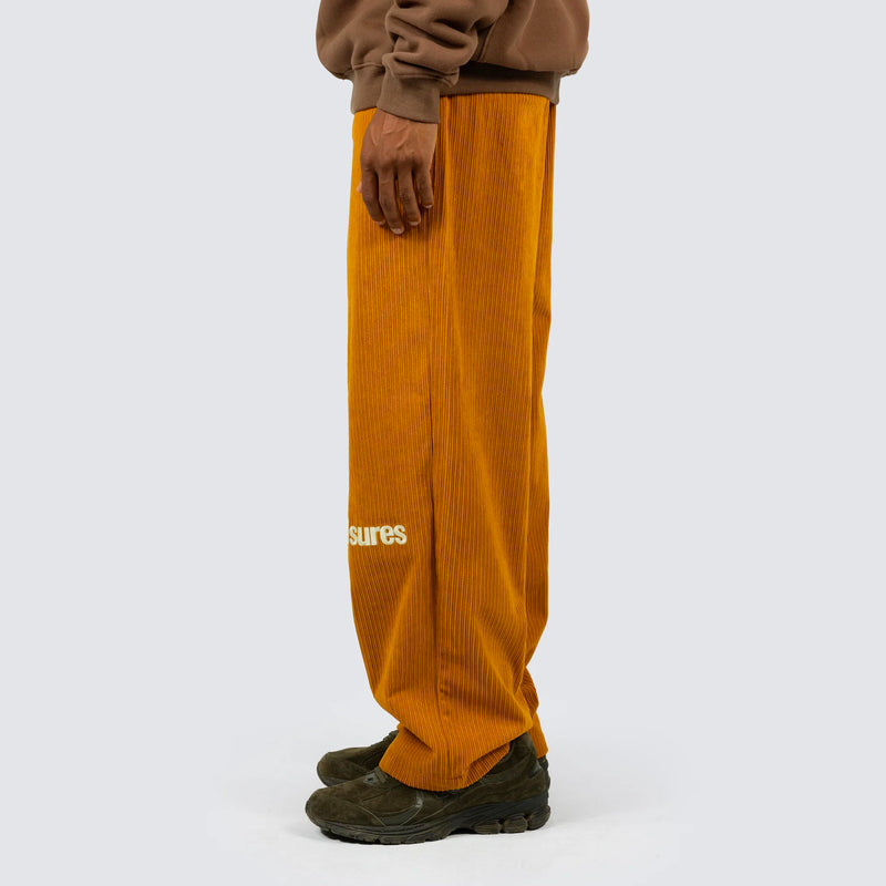 LEVY CORDUROY WIDE PANTS (Mustard)