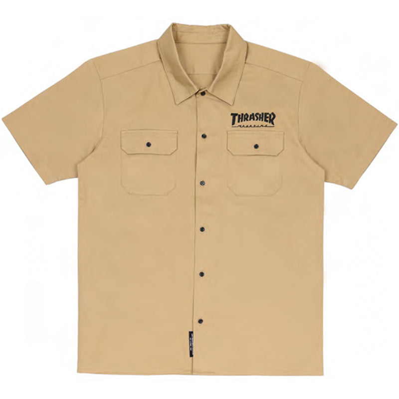 MAG S/S WORK SHIRT (Beige)