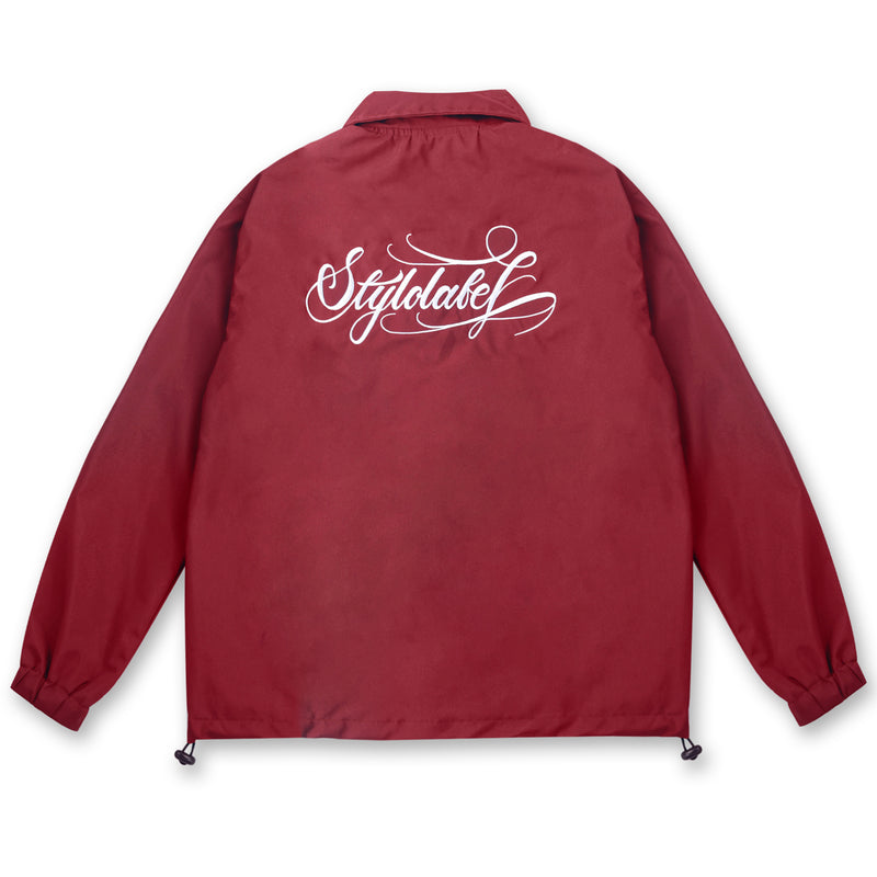 Coach Jacket (Maroon)