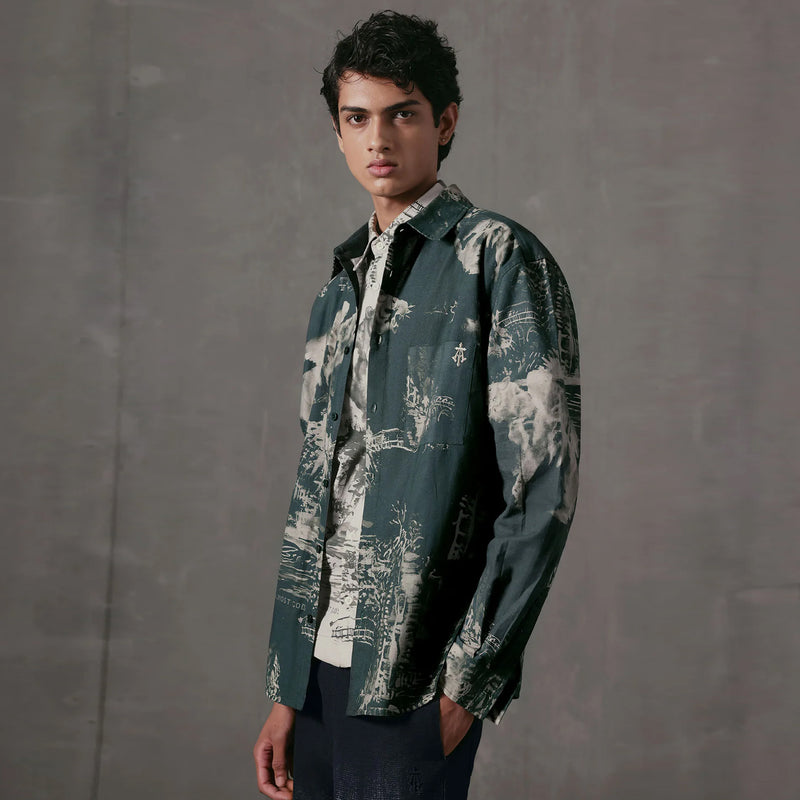 The Terrain Relaxed Shirt (Military Olive)