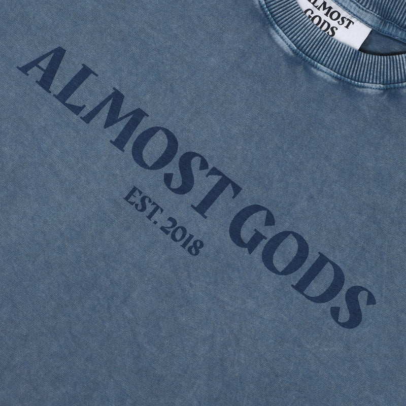 STONEWASHED TEE (MIST)