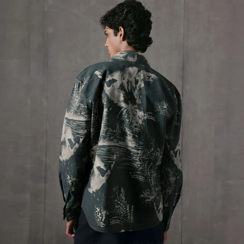 The Terrain Relaxed Shirt (Military Olive)