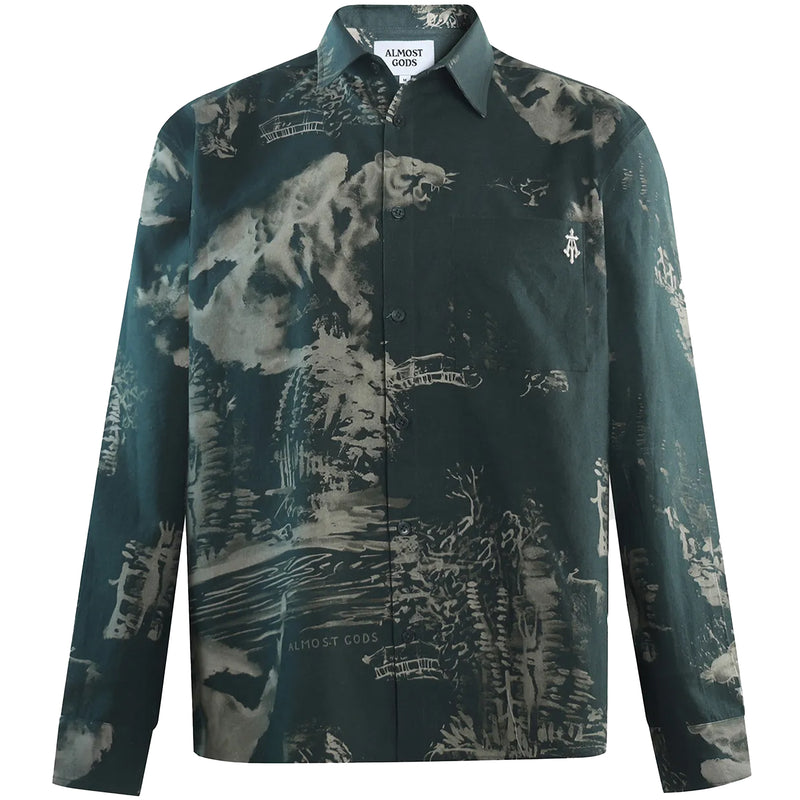 The Terrain Relaxed Shirt (Military Olive)
