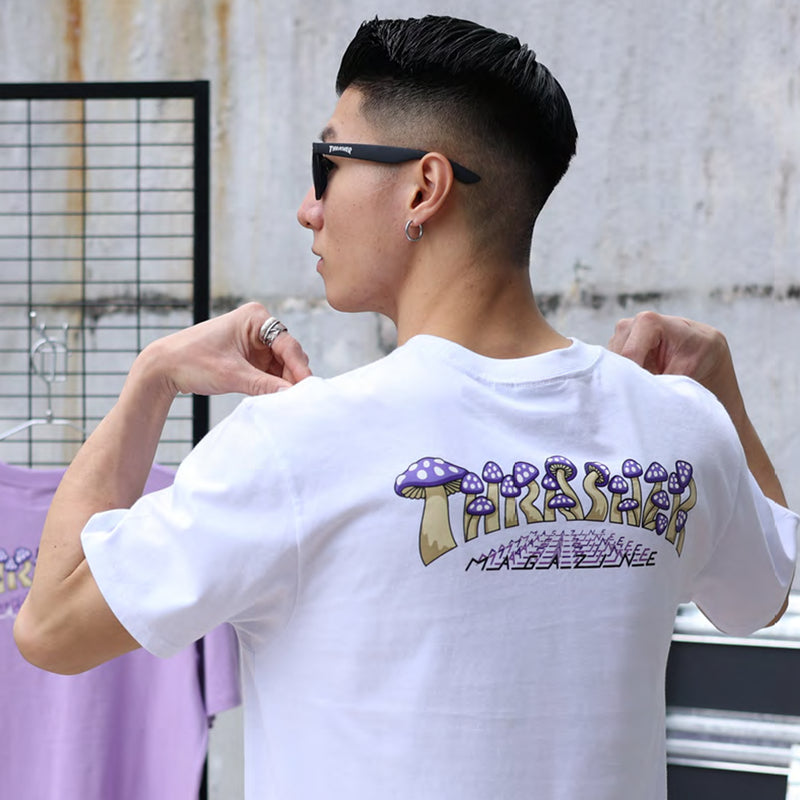 MUSHROOM S/S T-SHIRT (White)