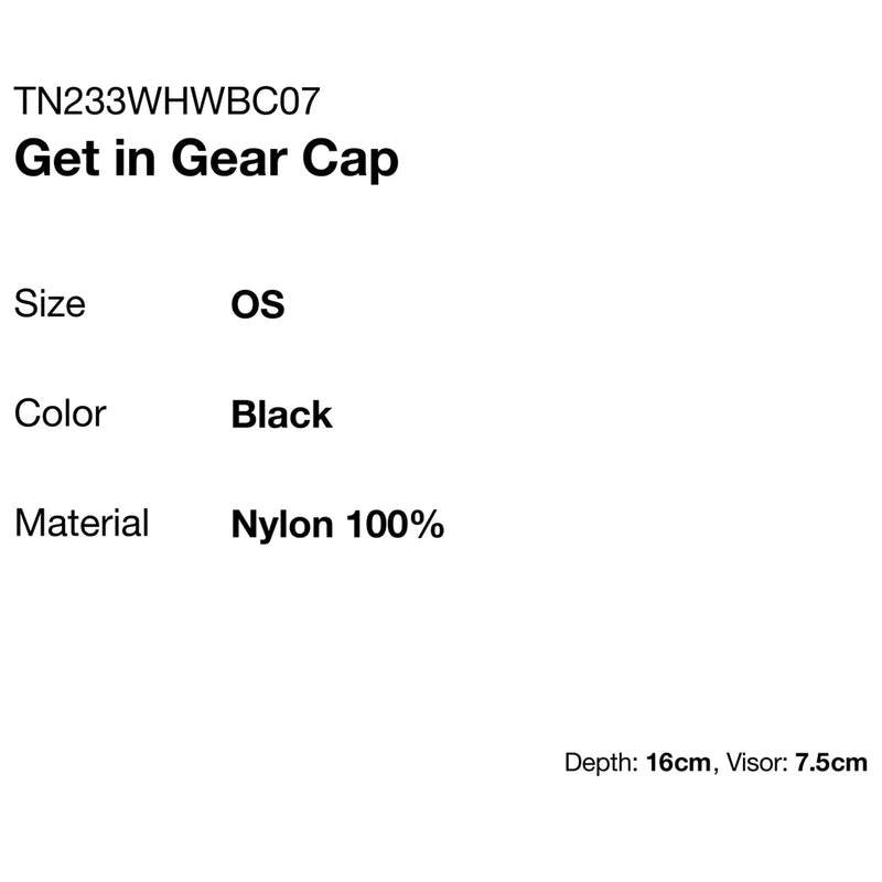 Get in Gear Cap (Black)