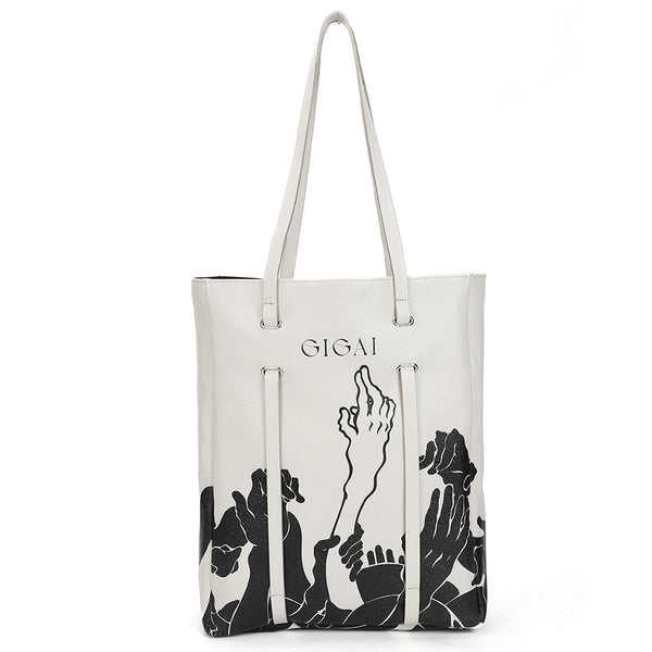 Nevermore Tote White
