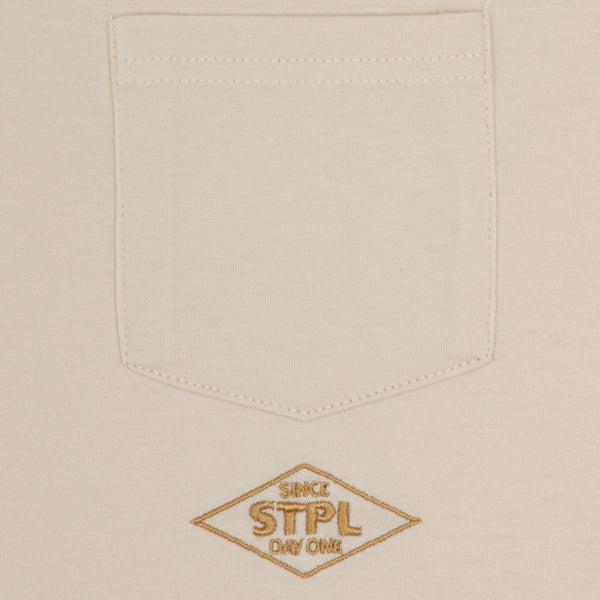 HAMPTON WASHED Pocket Tee (Natural)