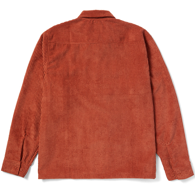 Cornelius Zip Shirt (Rust)