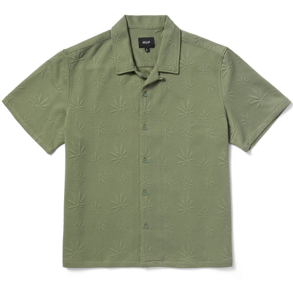 Plantlife Jacquard Shirt (Moss Green)
