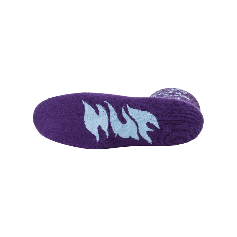 Twin Dragon Crew Sock (Purple)