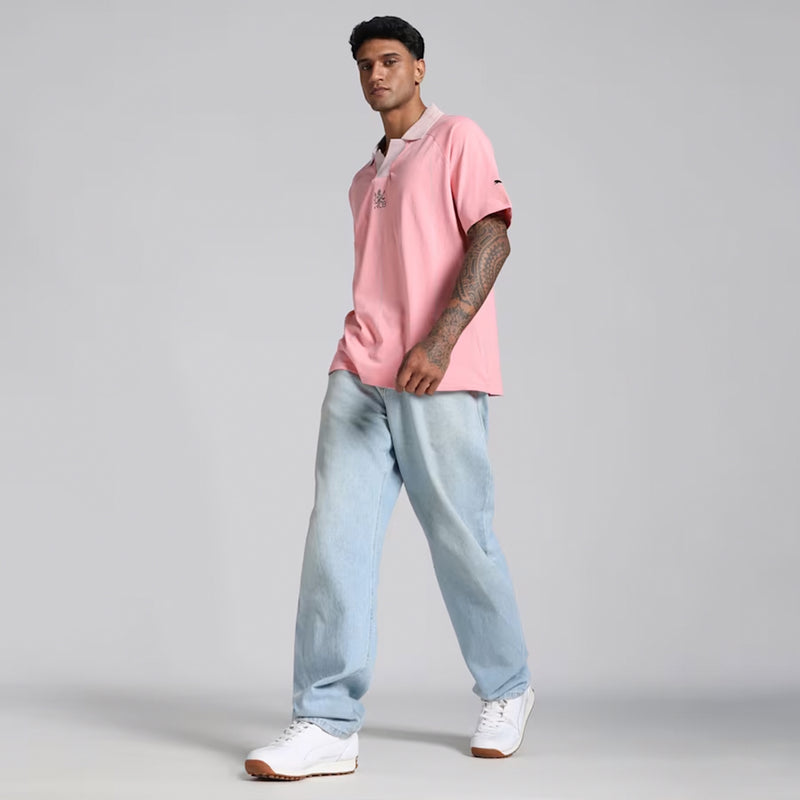 Puma X RCB Striper Polo (PINKSCAPE)