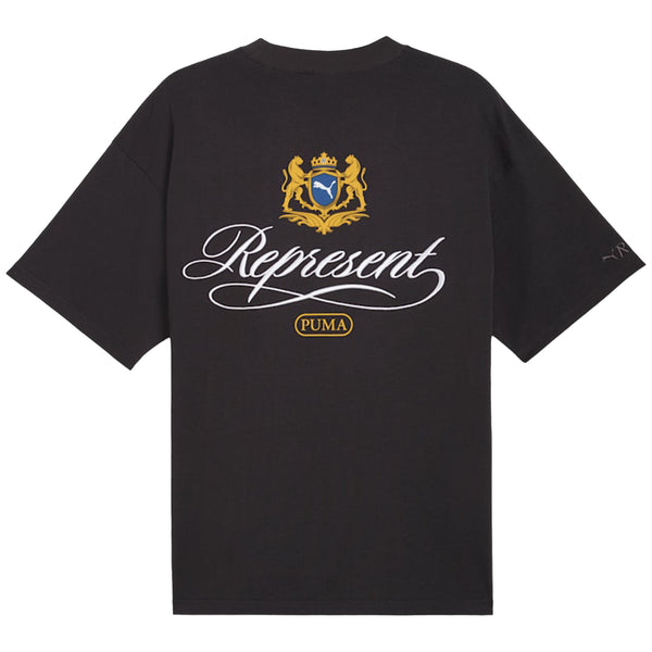 PUMA X Represent Graphic Tee (Flat Dark Grey)