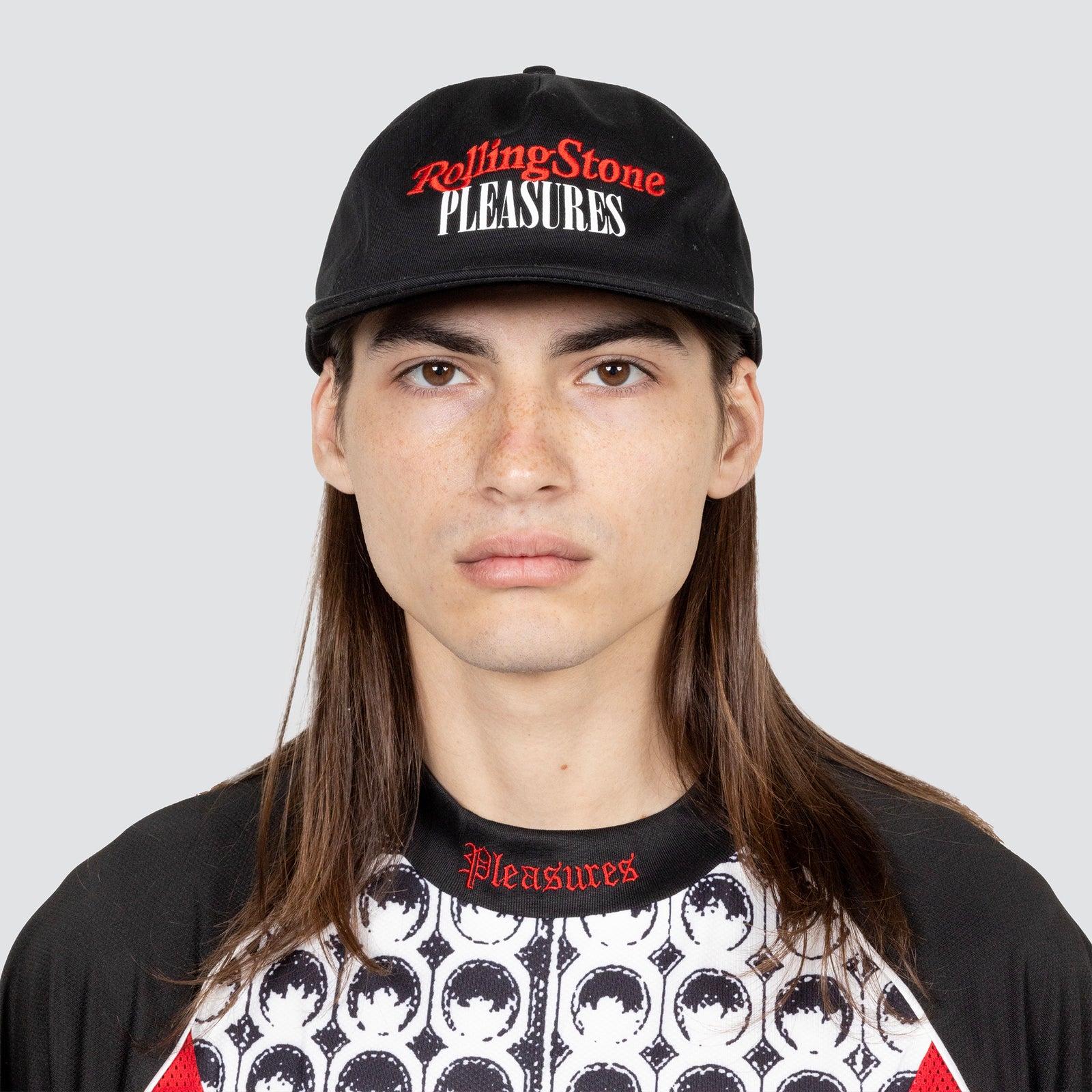 The Rolling Stones Official IORNR Logo Baseball Cap – Black, Adjustable Unisex, One Size Fits Most - View #2