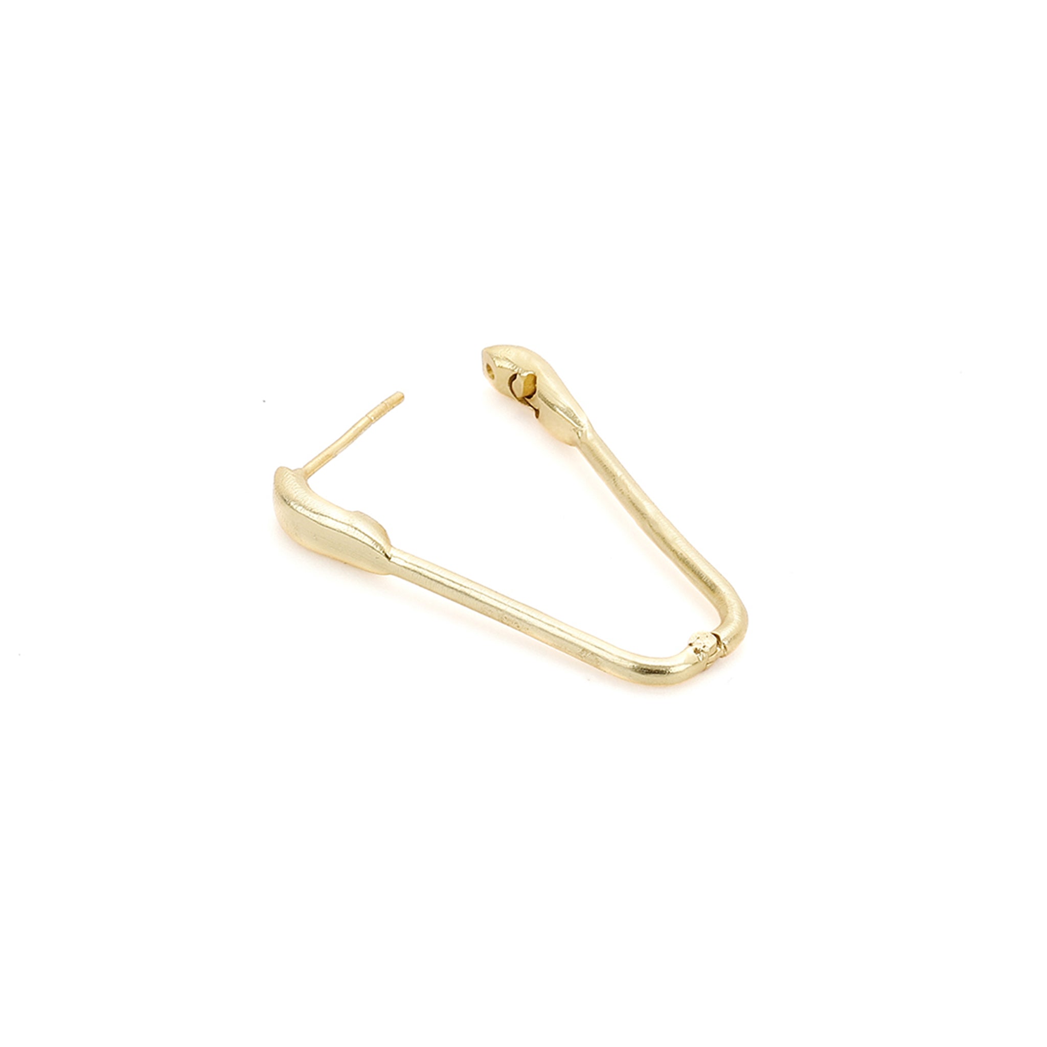 Safety Pin earring (Gold) – Capsul