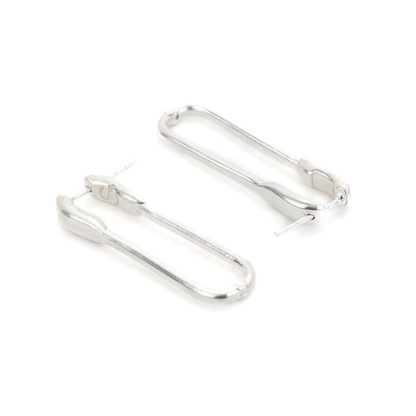 Safety Pin earring (Silver)