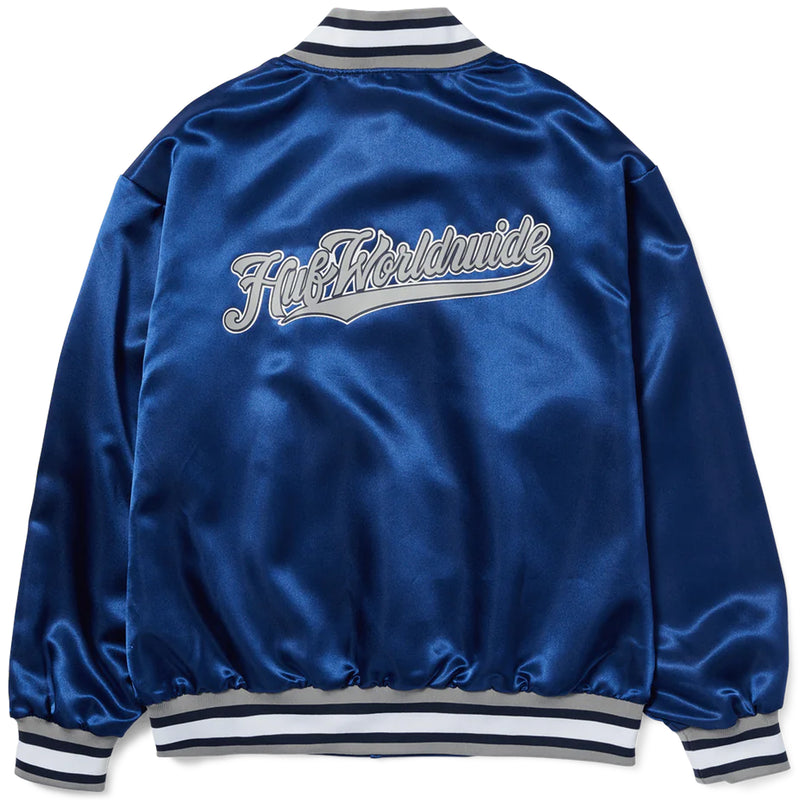 Crackerjack Satin Baseball Jacket