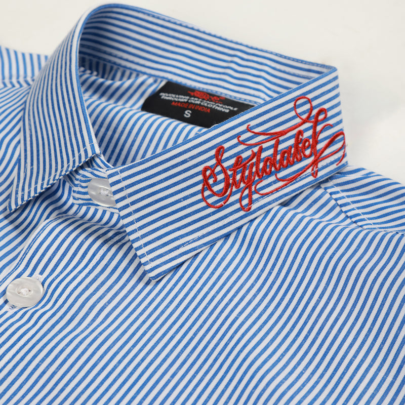 Blue Strip Shirt