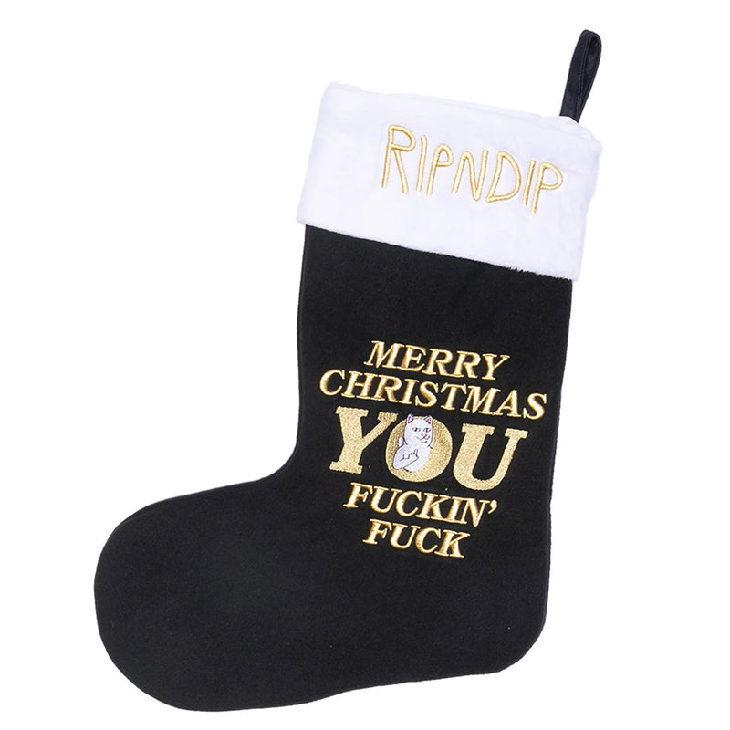 LORD NERMAL CHRISTMAS STOCKING (Black)