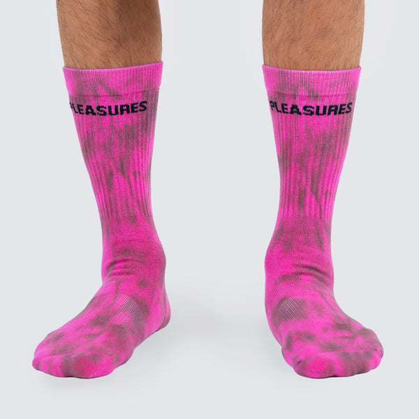 INDIE DYE SOCKS (Pink)