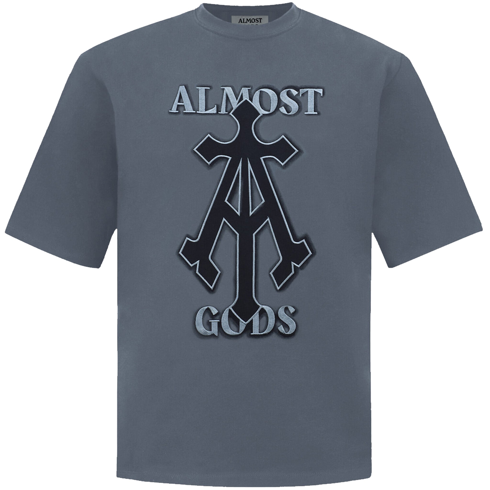 ALPHA CROSS SPRAY PAINT TEE (GREY) – Capsul