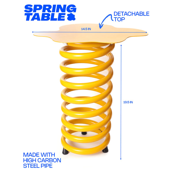 Spring Table (Yellow)