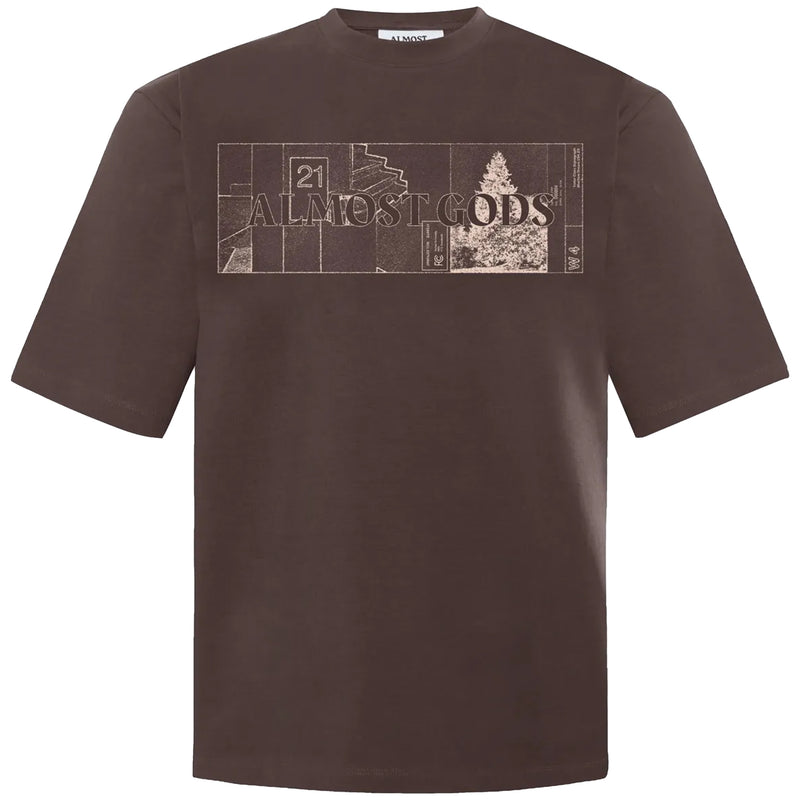 System Relaxed Tee (Brown)