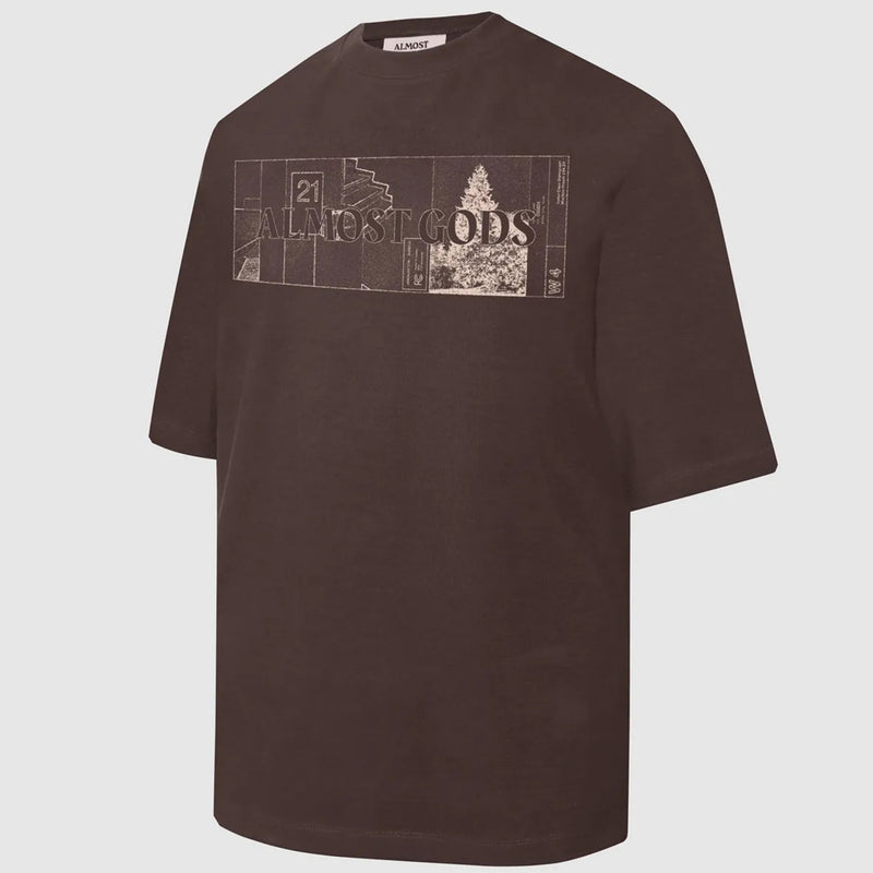 System Relaxed Tee (Brown)