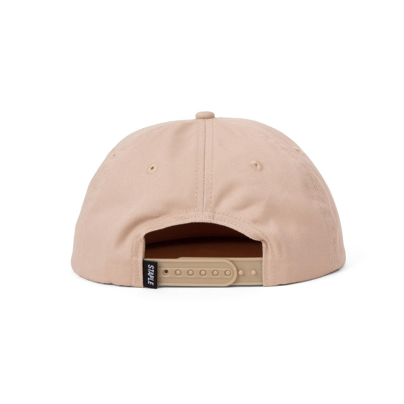 Line Logo Twill Cap (Khaki)