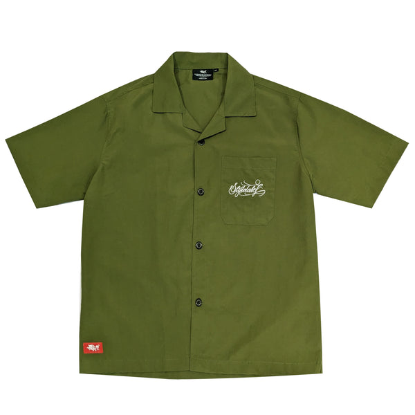 Garage shirt (OLIVE GREEN)