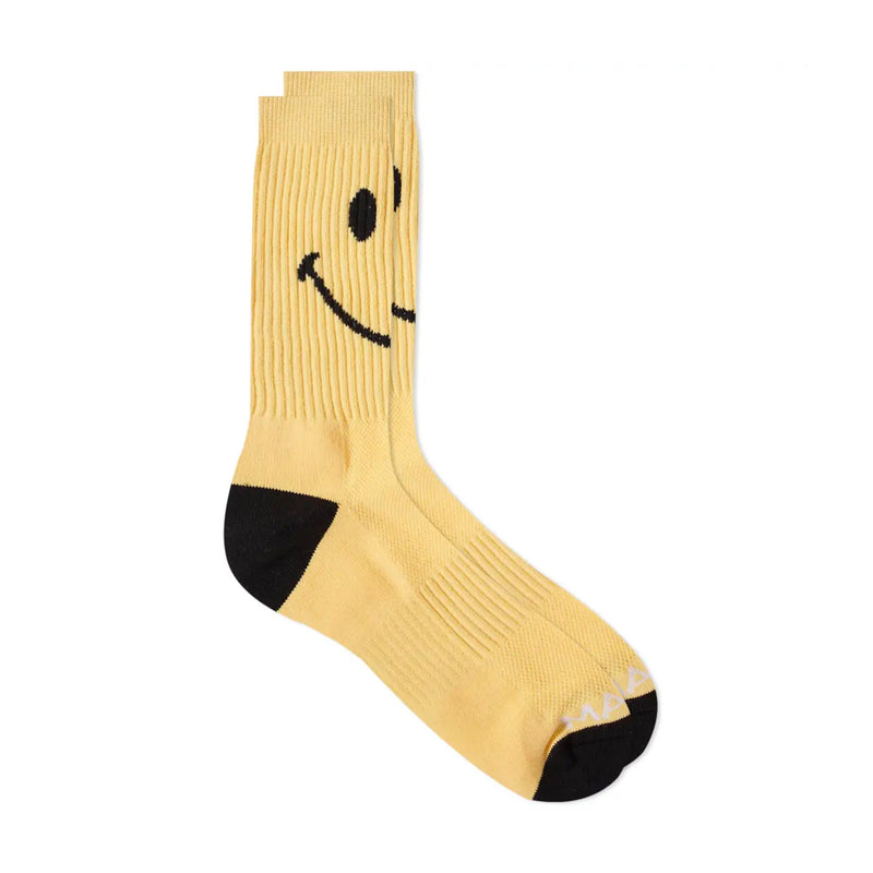 SMILEY OVERSIZED SOCKS (Sunshine)