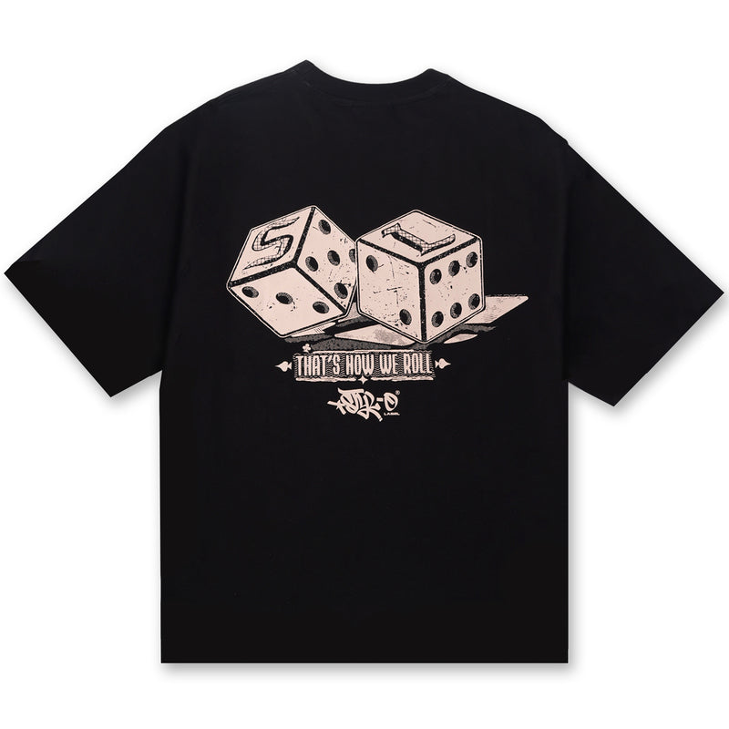 Dice Design Tee (Black)
